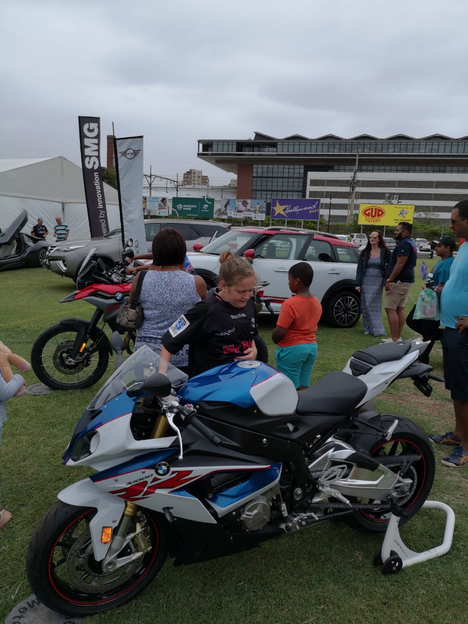 SMG KZN Motorrad at the Sharks Fun Day