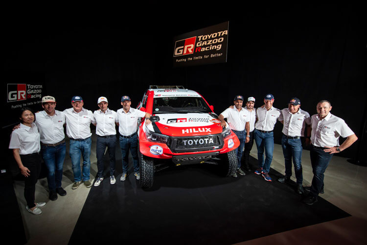 TOYOTA GAZOO RACING ANNOUNCES 2020 DAKAR RALLY TEAM