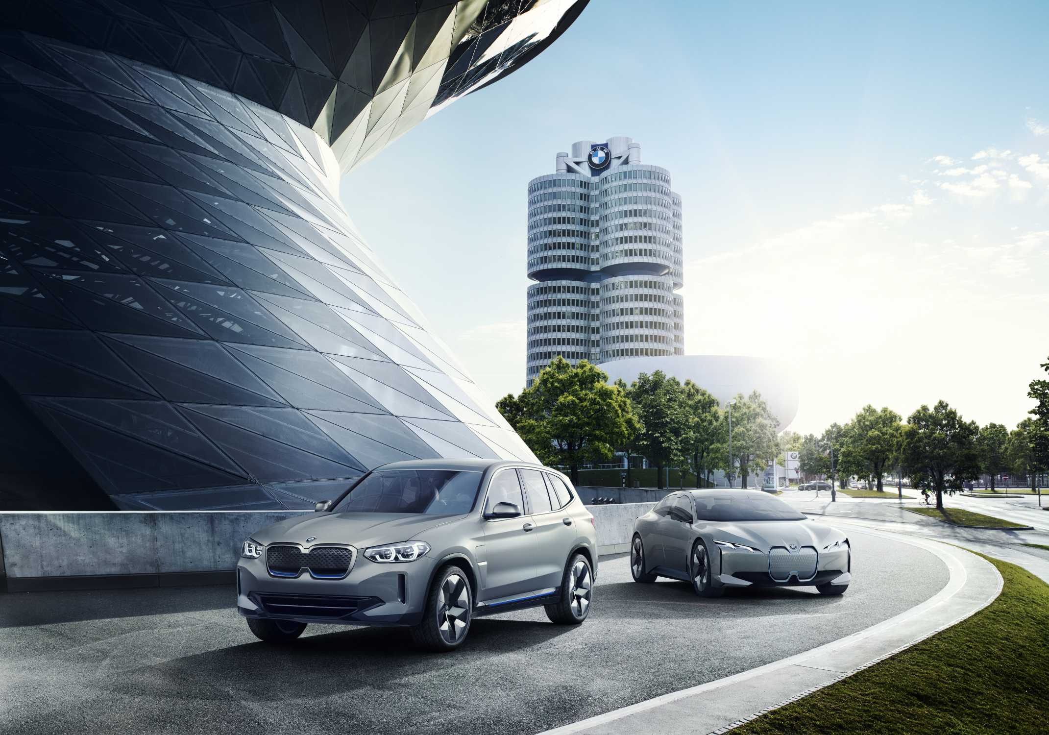 The efficient drivetrain for the purely electric BMW iX3
