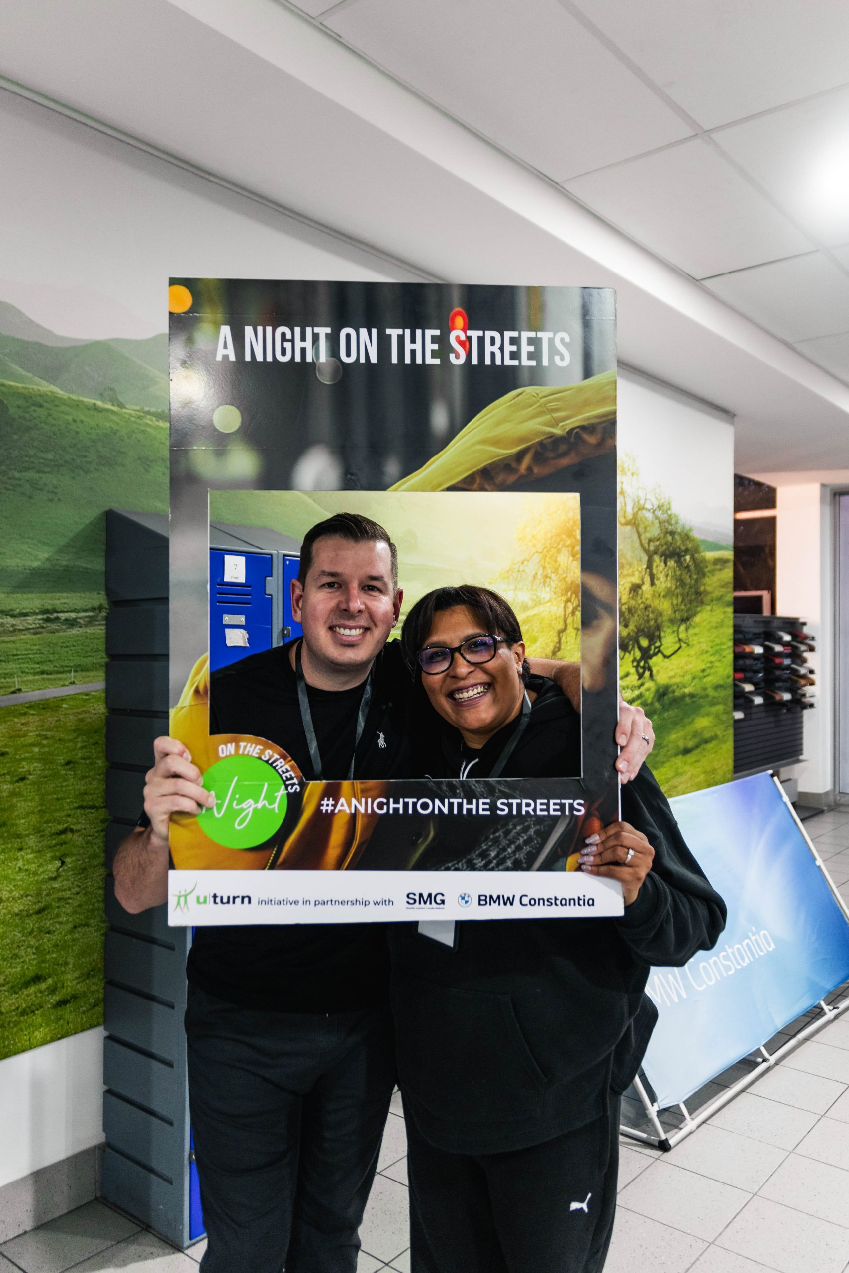 Transforming Lives: SMG BMW Constantia and SMG Partner with U-Turn for “Night on the Street”